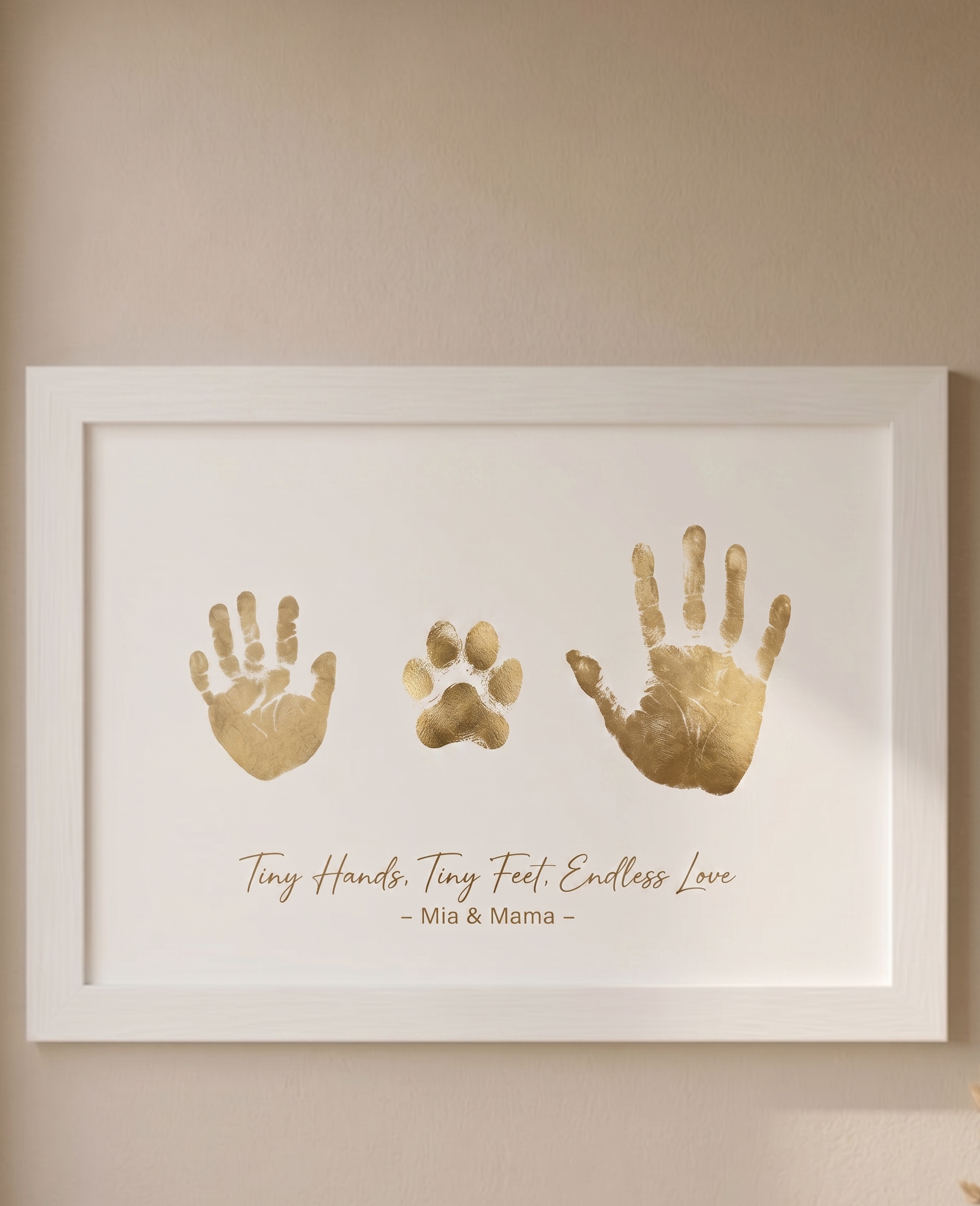 Personalised Family Foil Print